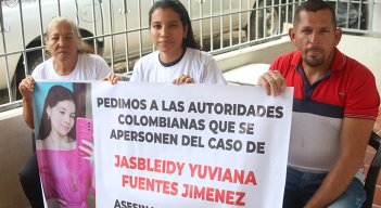 La familia de la joven cucuteña pide justicia para su muerte. / Foto Carlos Ramírez-La Opinión