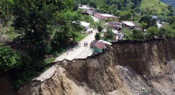Así se veía San José de Castro un día después de la avalancha el pasado 3 de junio de 2024./Foto archivo