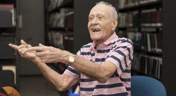 Alfredo Díaz Calderón, exbasquetbolista nortesantandereano.