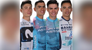 CICLISTAS COLOMBIANOS. 