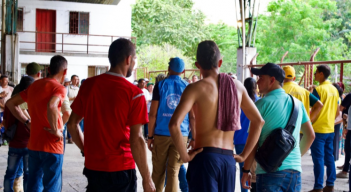 Víctimas de desplazamiento forzado del Catatumbo.