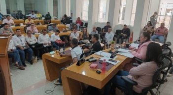 Plenaria del Concejo presidida por Carime Rodríguez/Foto Orlando Carvajal