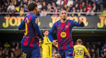 El brasileño Rapinha y el español, Lamine Yamal, fueron los artífices de la victoria catalana.