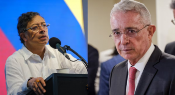 Petro y Uribe