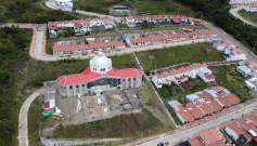 El nuevo casco urbano de Gramalote se extiende sobre 151 kilómetros  cuadrados. 