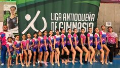 Las gimnastas cucuteñas demostraron su talento y jerarquía.