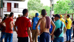 Víctimas de desplazamiento forzado del Catatumbo.