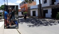 Pareja Baleada Bebé