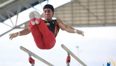 Camilo Vera, gimnasta de Norte de Santander. 
