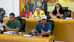 Sesión en el Concejo de Cúcuta.