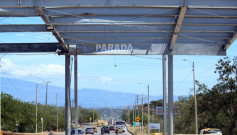 Peaje La Parada en Lomitas, Villa del Rosario.
