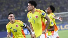 Luis Díaz y James Rodríguez, Selección Colombia. 