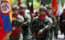 Desfile militar en Cúcuta.