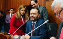 Jairo Castellanos, senador de Norte de Santander tomó posesión esta semana como presidente de la Comisión Tercera, la económica./Foto cortesía