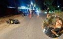 Keiver Steven Hernández Cubides jugaba baloncesto.  El joven se movilizaba en su moto Suzuki Gixxer 150 CC, placa CDG20H, por la vía Boconó, donde ocurrió el accidente. / Foto Cortesía