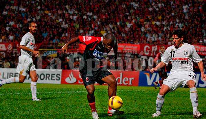 Eudalio Arriaga, jugador del Cúcuta Deportivo 2008./Foto: Archivo/La Opinión 