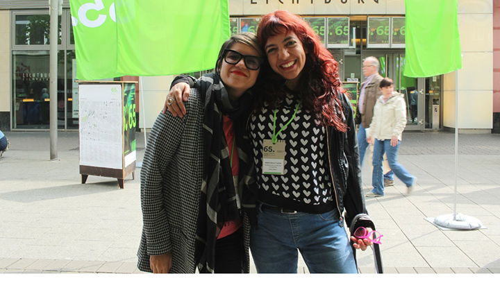 Giselle Geney y Natalia Bernal . / Foto Cortesía.