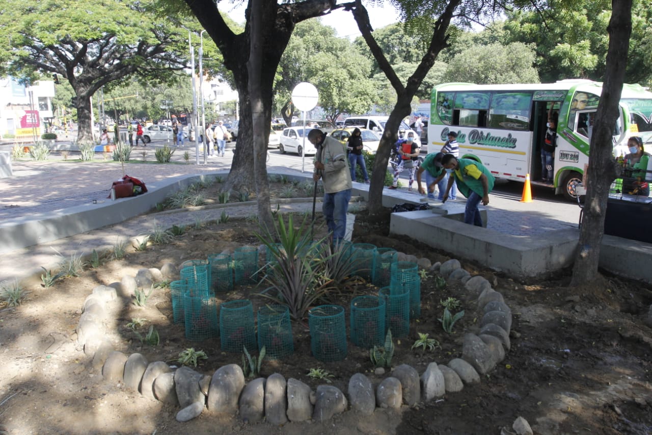 Por los años y el clima el sector se encontraba en un estado lamentable. 