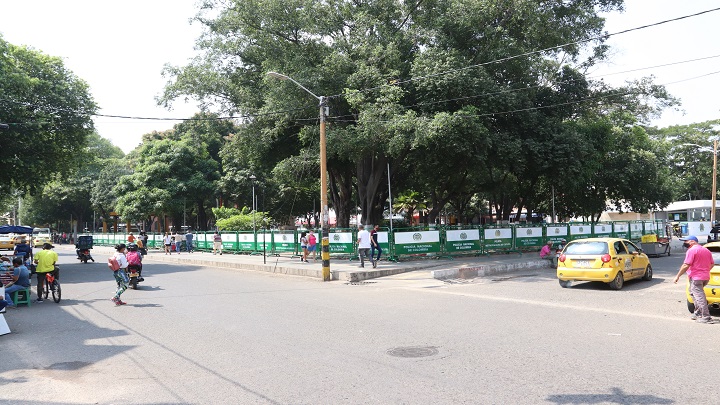 Parque Mercedes Ábrego. Líderes comunales aseguran que desde hace tiempo estaban esperando estas acciones. Foto: Luis Alfredo Estévez/ La Opinión 