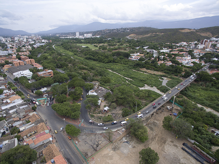 Antiguo puente Benito Hernández, enero 2016.