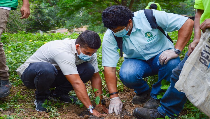 La asociación de recicladores de Norte de Santander recalcó su misión con las fuentes hídricas /Cortesía /Aguas Kapital