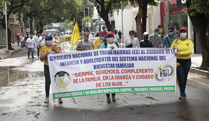 Este sábado 1 de mayo, Día del Trabajo, continuará el paro nacional en diferentes partes del país.