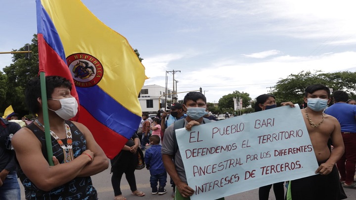 La defensa del territorio es la prioridad del pueblo Barí.