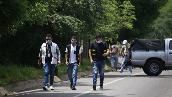 Gestores de convivencia hacen presencia en la zona 