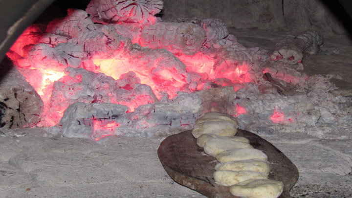 Las altas temperaturas dejan el pan crocante.