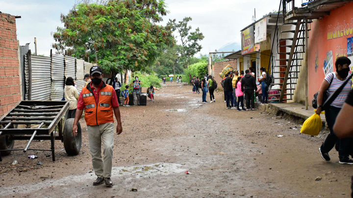 La trocha Los Mangos tiene alta actividad 