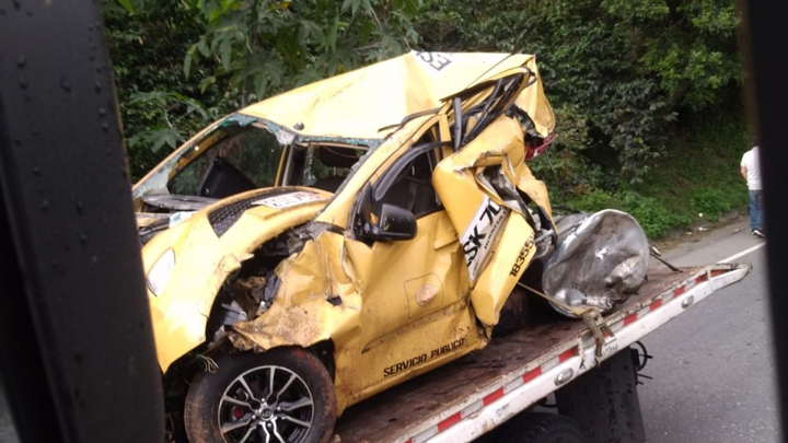  El accidente se registró este martes en horas de la tarde.