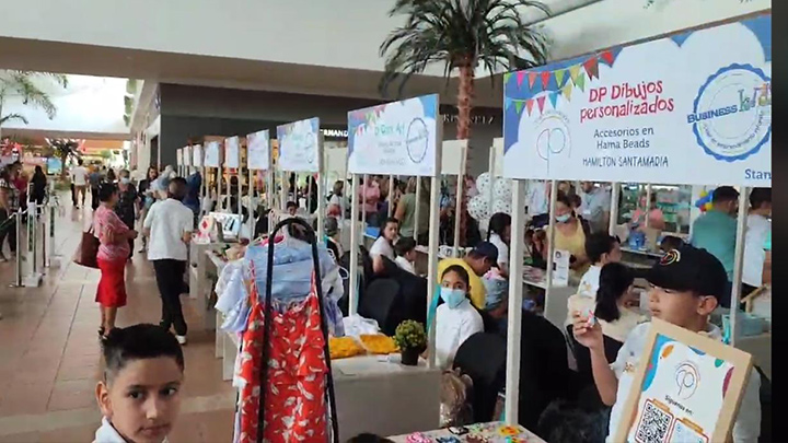 En esta feria participaron 35 niños de Cúcuta, entre 5 y 14 años./Foto: cortesía
