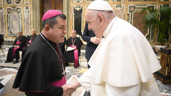 Monseñor Jorge Alberto Ossa Soto, arzobispo de Nueva Pamplona.