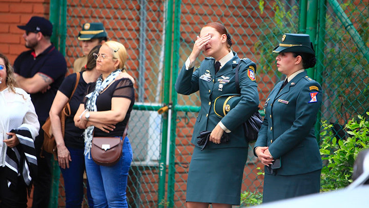 La teniente Julieth García Cordero, de 31 años de edad, era oriunda de Cúcuta