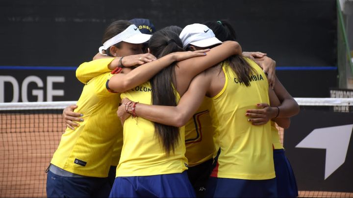 La Selección Colombia de tenis femenino logró su clasificación a los Play-offs