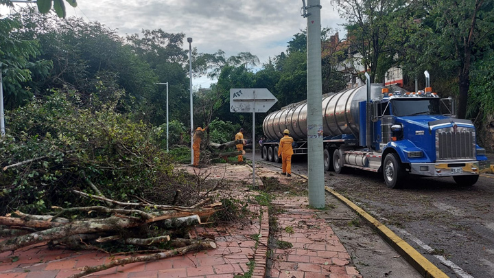 Emergencia en Ocaña por torrencial aguacero