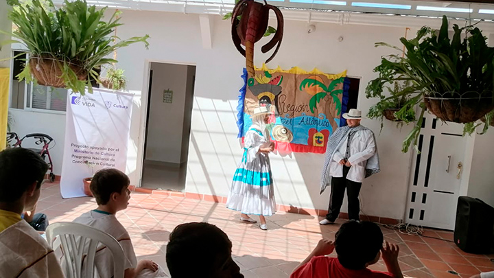 Artistas han estado presentes en los corregimientos San Pedro y La Garita, y la vereda Santa Cecilia. 