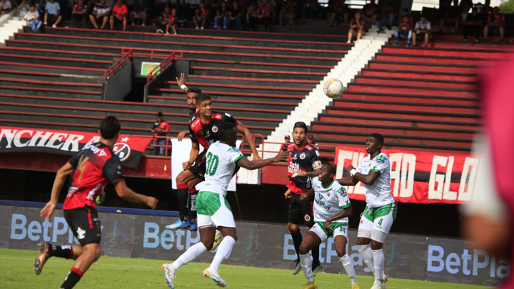 Cúcuta Deportivo fue un completo dominador del primer tiempo. 