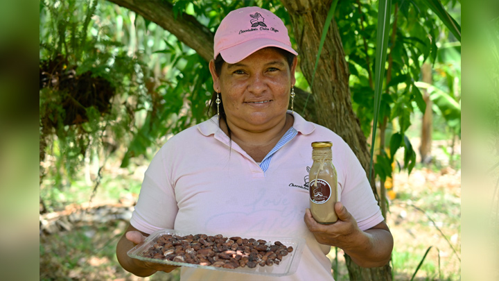 Las cacaoteras son ejemplo de compromiso en Puerto Lleras / Foto: Jorge Gutiérrez