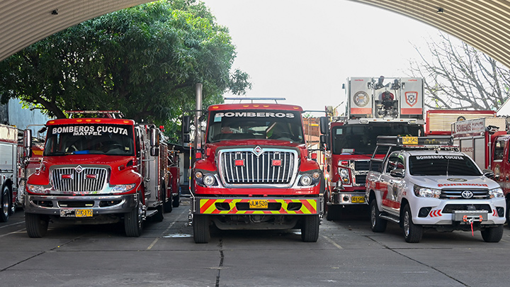 Los Bomberos de Cúcuta celebrarán este viernes su aniversario 64.