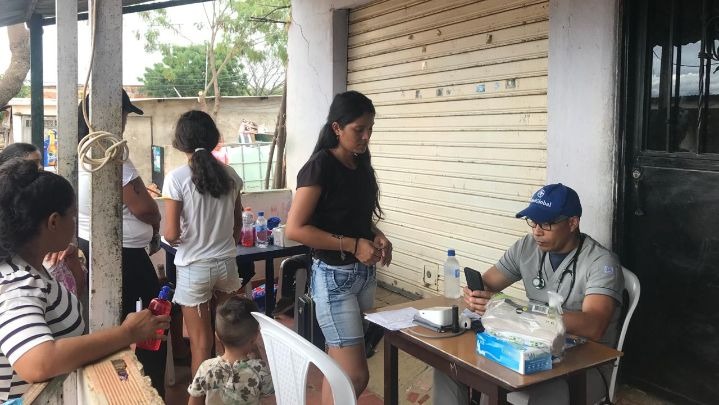 Más de 90 personas fueron atendidas en la jornada. 