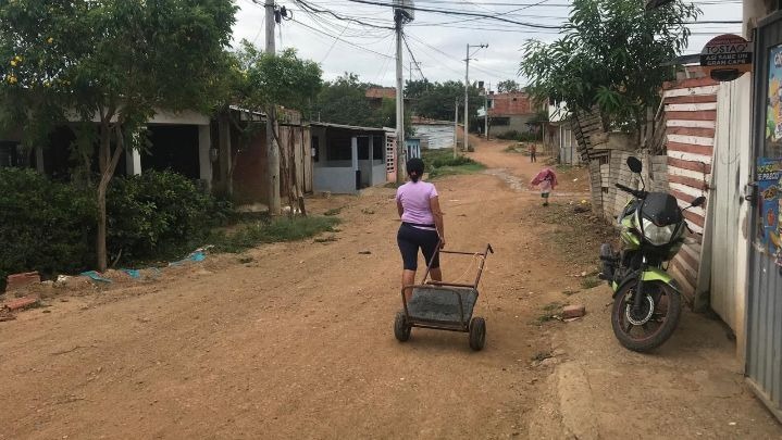 Todas las calles de la invasión están destapadas.