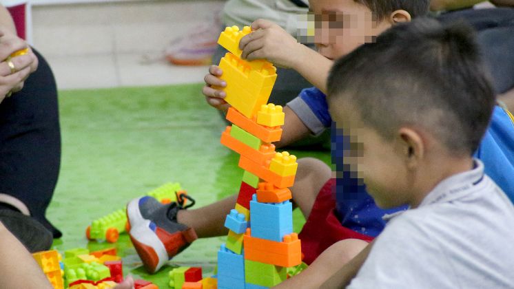 Durante esta semana, los niños participarán de actividades lúdicas y didácticas. / Foto: Carlos Ramírez / La Opinión