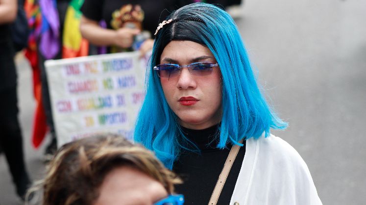 Distintos colectivos participaron en la marcha