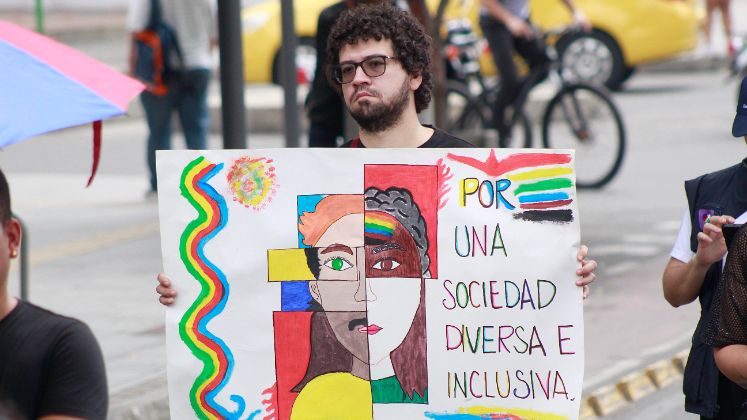Expresiones durante la marcha.
