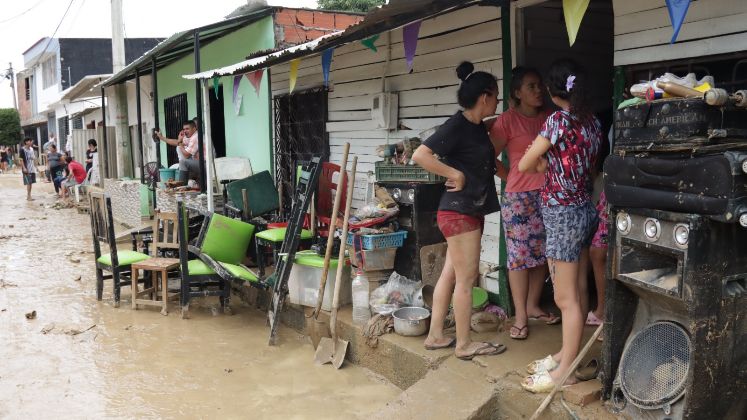 Las inundaciones se produjeron por desbordamiento del canal