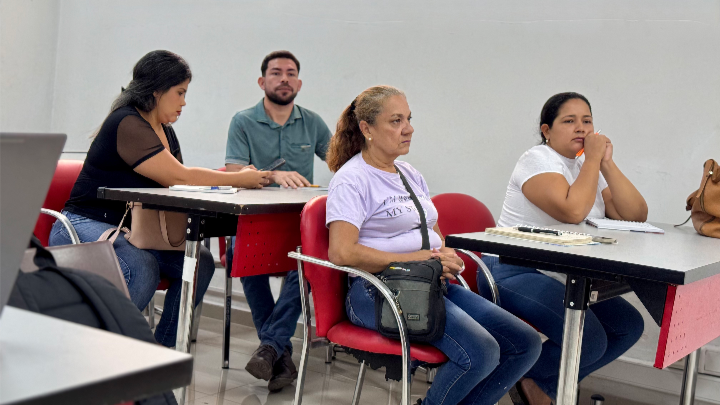 Capacitación a líderes campesinos.