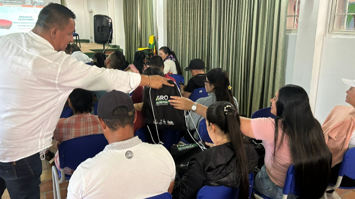 Capacitación de líderes rurales en Norte de Santander. 