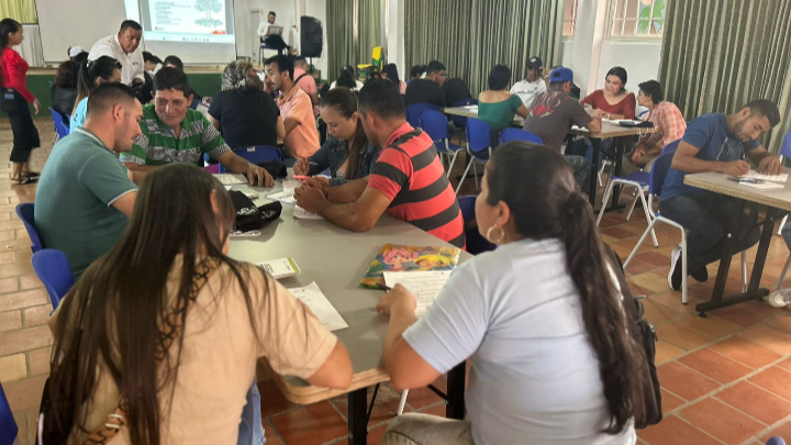 Capacitación de líderes rurales en Norte de Santander. 