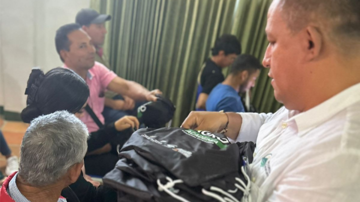 Capacitación de líderes rurales en Norte de Santander. 